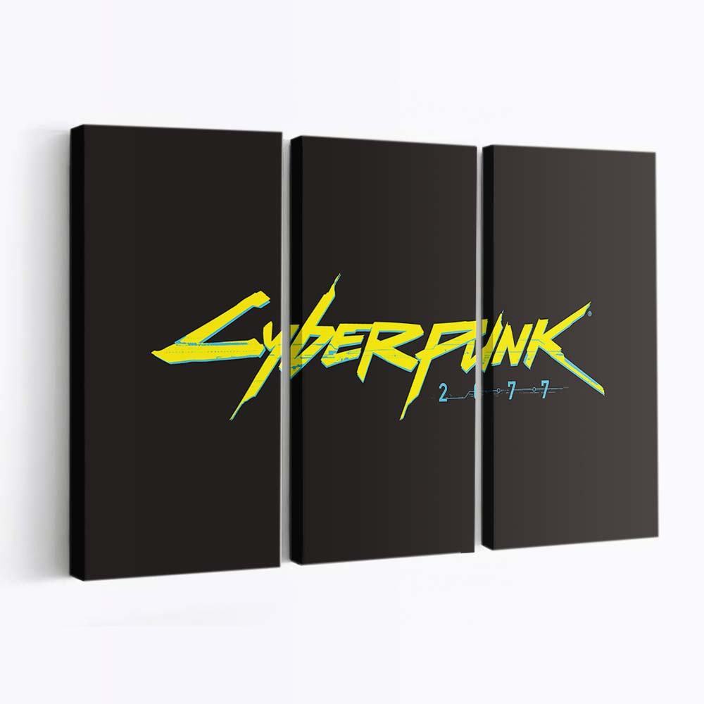 cyberpunk 2077 game logo 4k